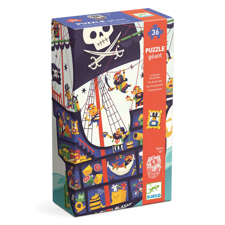 Giant Floor Puzzle 36 Piece: The Pirate Ship