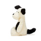 Bashful Black & Cream Puppy Soother