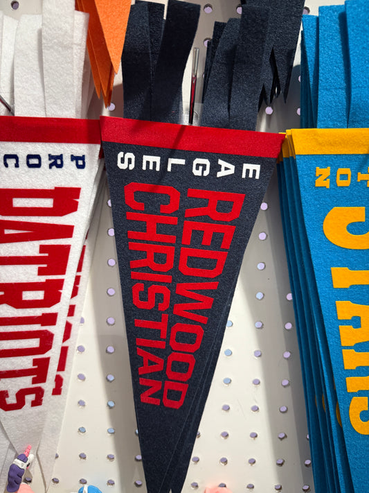Redwood Christian Pennant