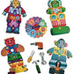 Build a Robot Shape Spinner Game