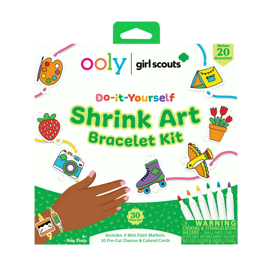 Girl Scouts Shrink Art Bracelet Kit