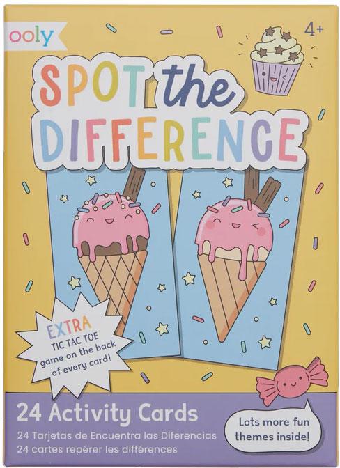 Spot the Difference Activity Cards