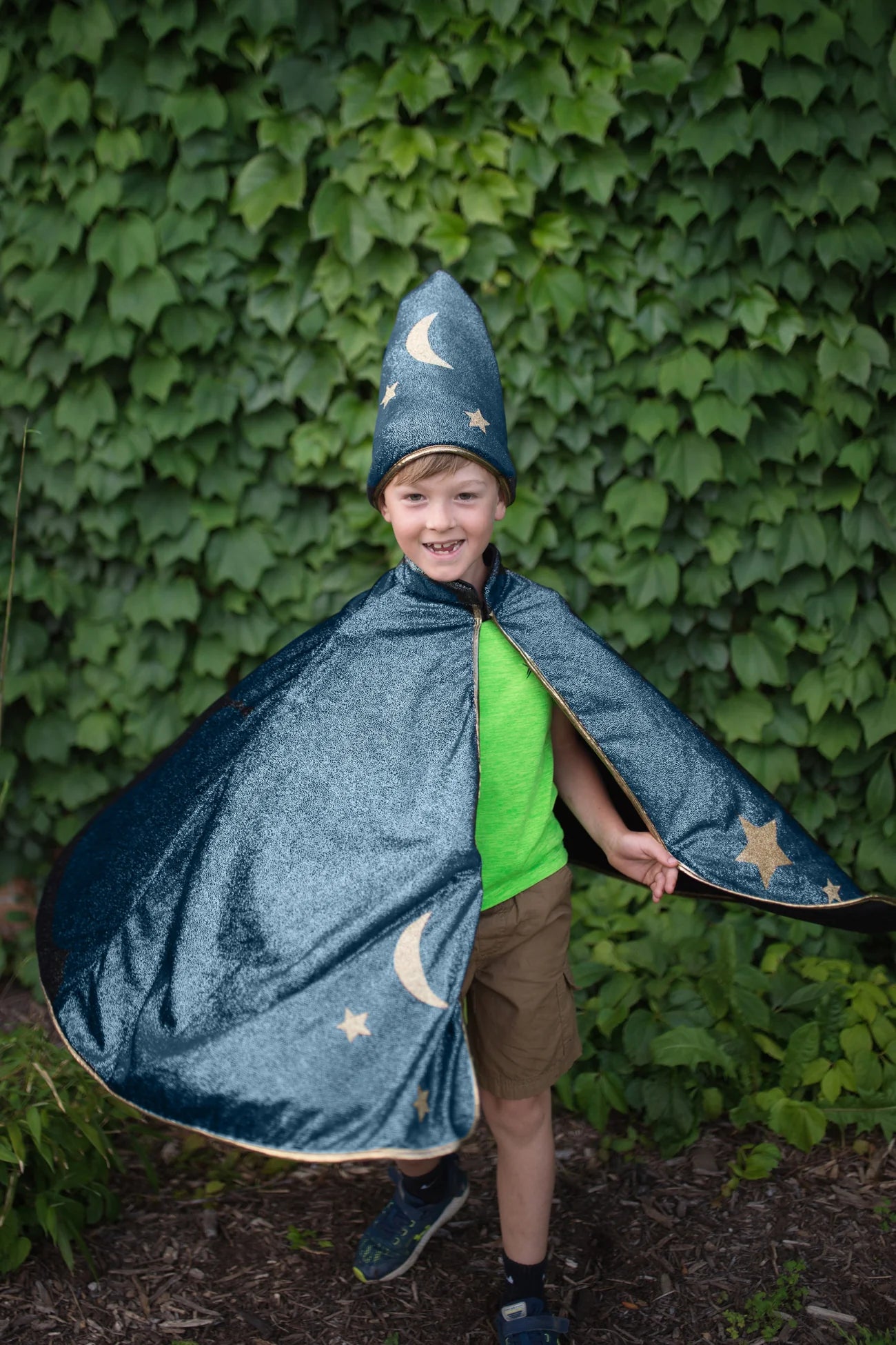 Starry Night Wizard Hat and Cape