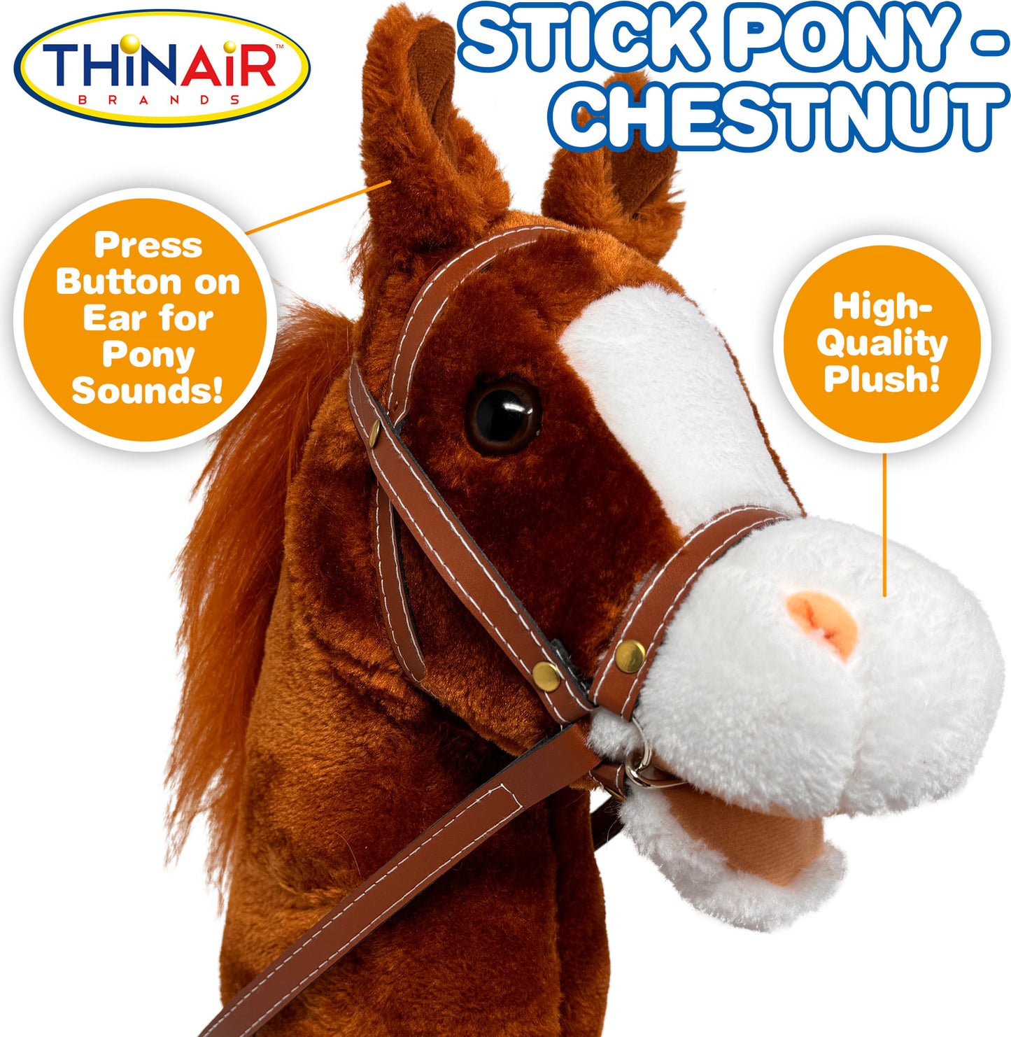 Stick Pony- Chestnut