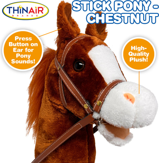 Stick Pony- Chestnut