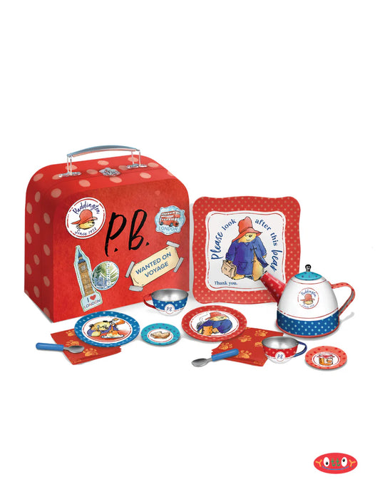 Paddington 14-piece Tin Tea Set