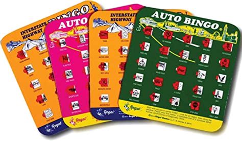 Interstate Highway Bingo