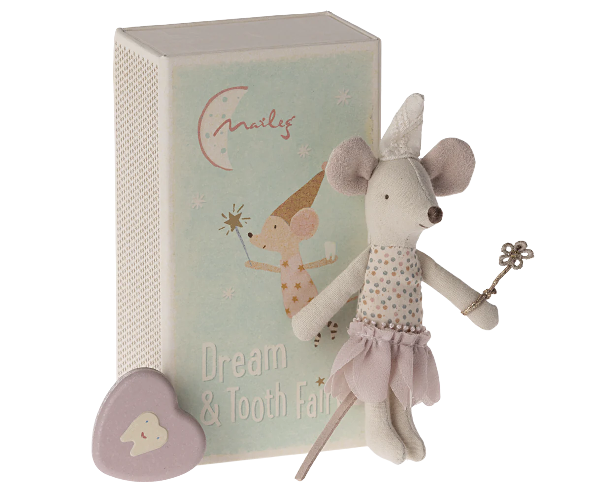 Tooth Fairy Mouse - Little Sister in Matchbox