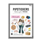 Gilmore Girls Where You Lead Stickers