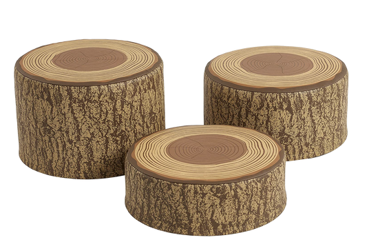 Wooden Tree Stump Seating
