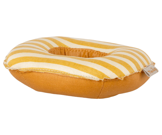 Rubber boat, small mouse - Yellow stripe