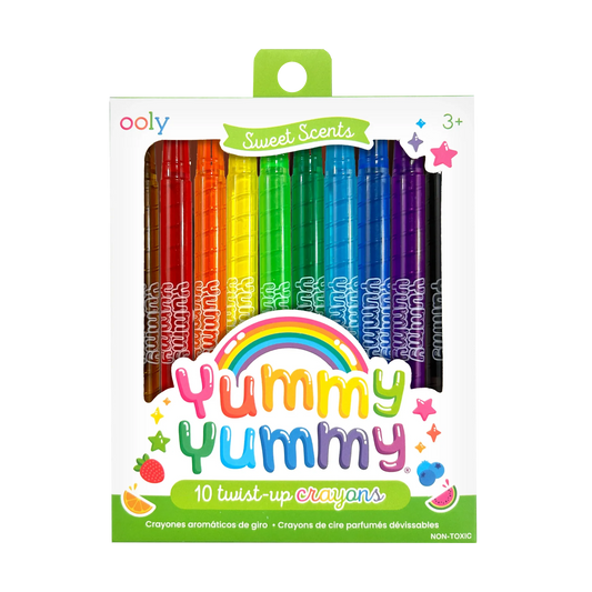 Yummy Yummy Scented Twist Up Crayons