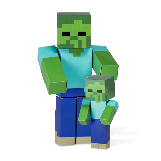 Cubles Minecraft Zombie & Baby Zombie