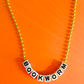 "BOOKWORM" Necklace