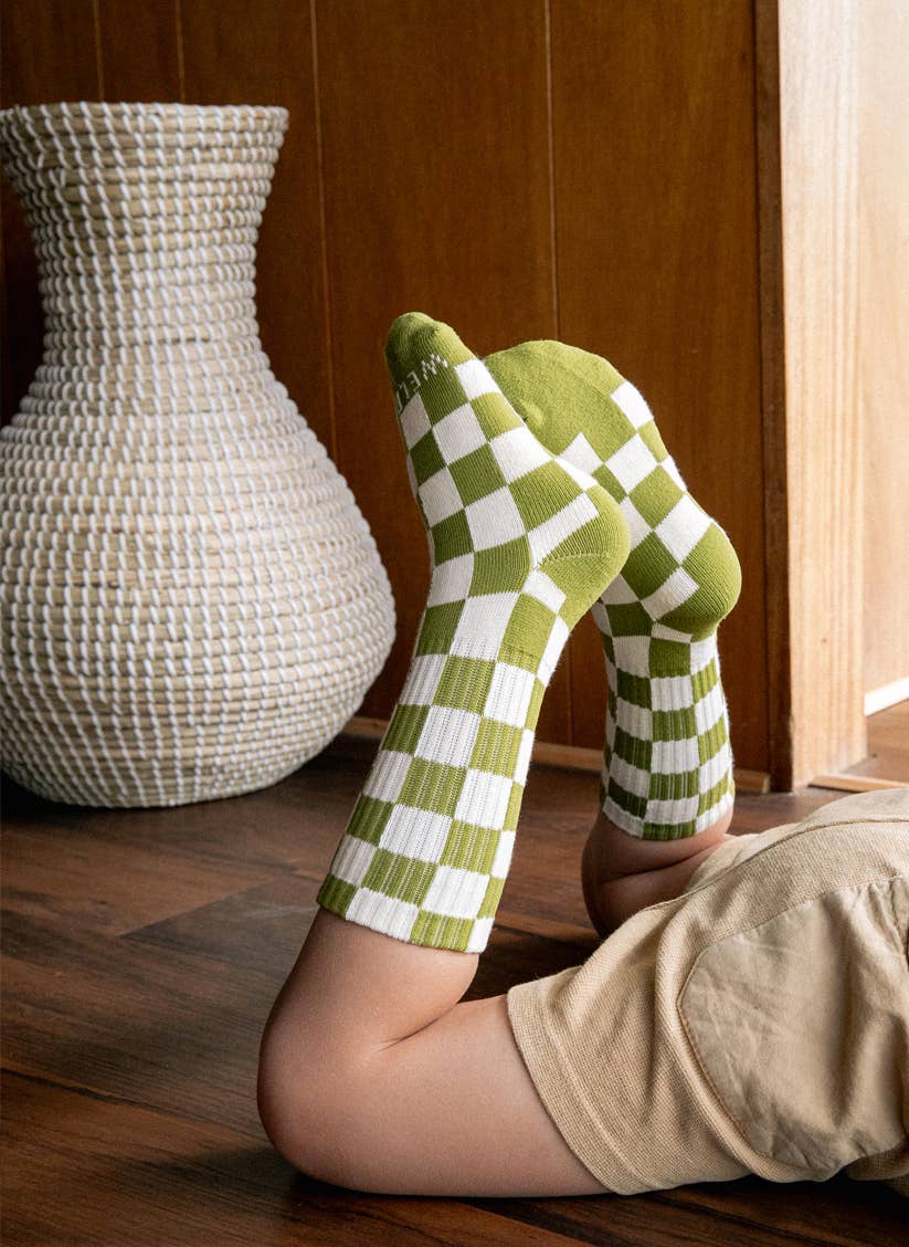 Kids Checkerboard Socks (+3 Colors)