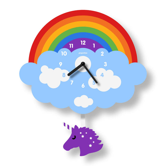 Rainbow  Pendulum Clock