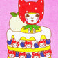 【5x7 Art Print】Pancake of Strawberry Cats