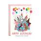 Dog Party - Greeting Card