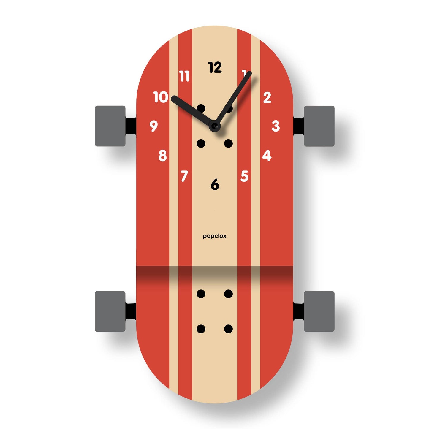 Skateboard Pendulum Clock