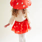 100% Mulberry Silk Kids Mushroom Tutu