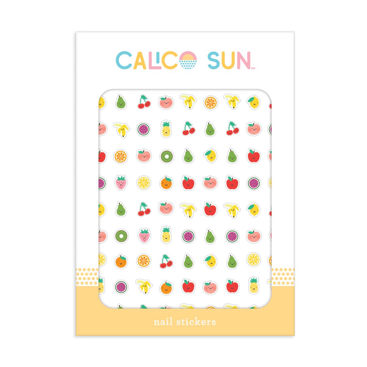 Clementine Nail Sticker - 2 sheets