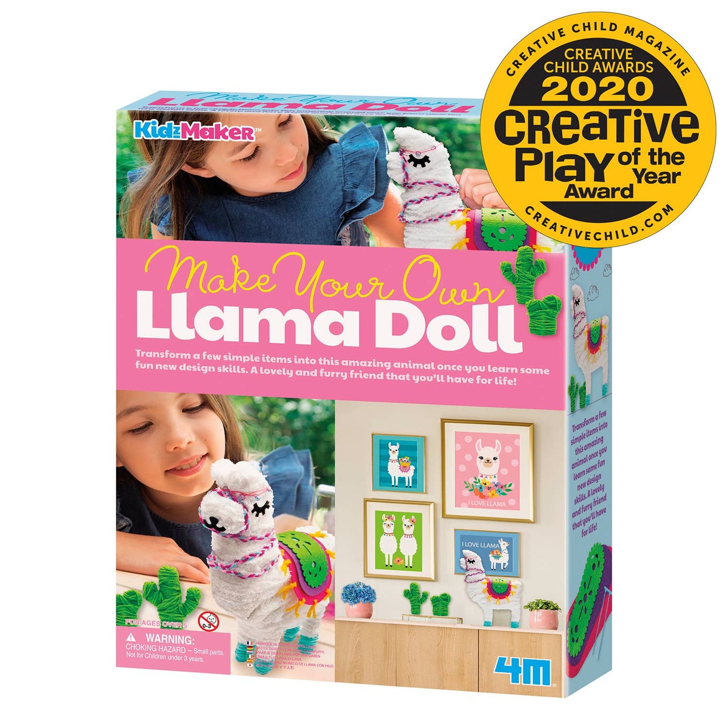 4M Make Your Own Llama Doll Kit (3300)