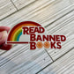 Read Banned Books, Vinyl Sticker
