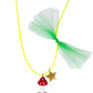 "Glitter Mushroom" Necklace