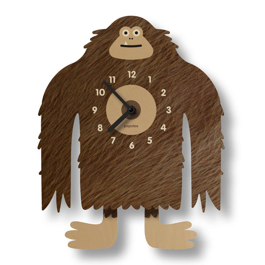 Bigfoot Pendulum Clock - Wood: Brown