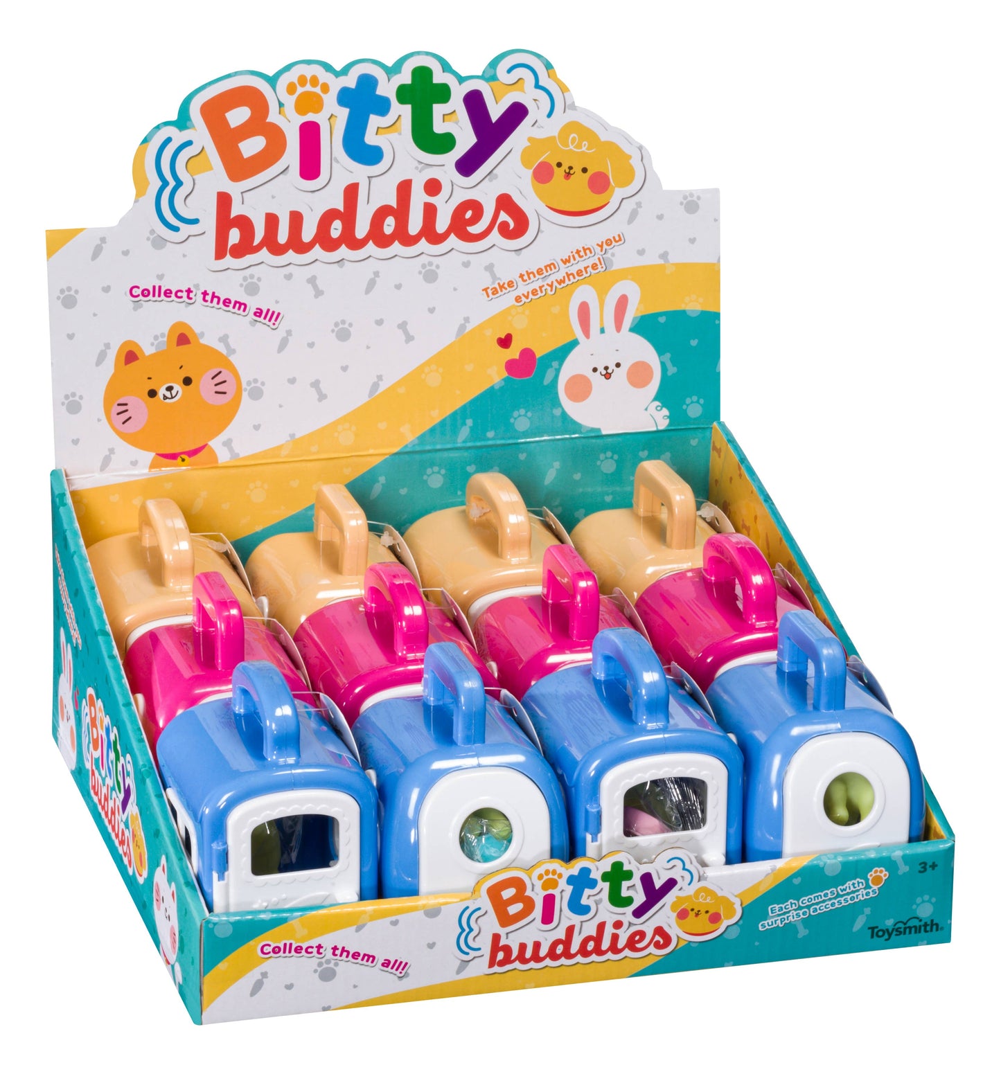 Toysmith Bitty Buddies - Impulse Toy Puppies & Kitties