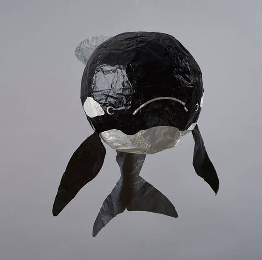 Japanese Paper Balloon - Orca/Killer Whale