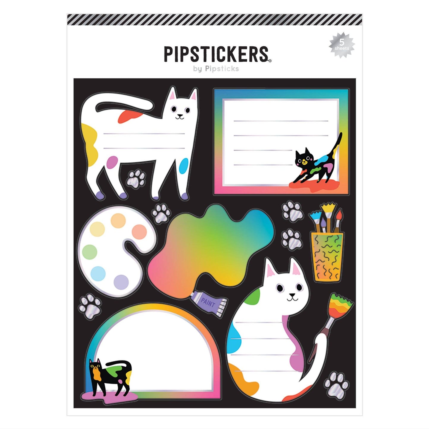 Paint Paw-ty Labels (5ct)