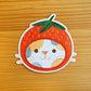 Strawberry Hat Cat Sticker