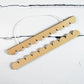 A3 Scallop American Maple Magnetic Picture Hanger