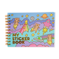 Bears in Space - Hardcover Retro Style Sticker Book