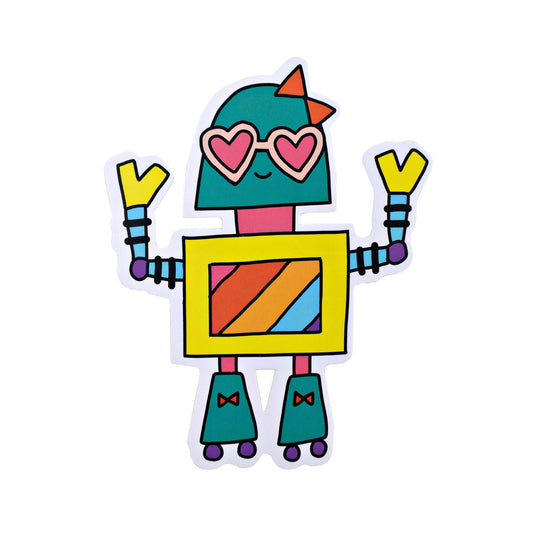Roller Skate Robot Vinyl