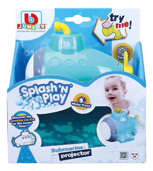 Toysmith Splash 'N Play Submarine Projector Bath Toy