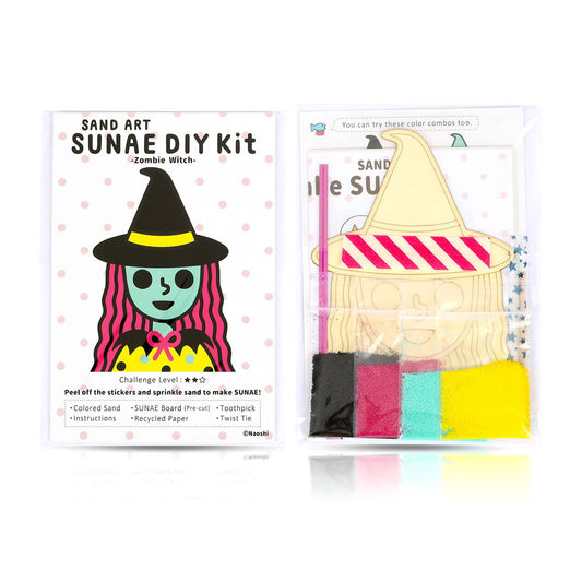 【SUNAE (sand art) DIY Kit】Zombie Witch
