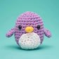 Purple Penguin Beginner Crochet Kit