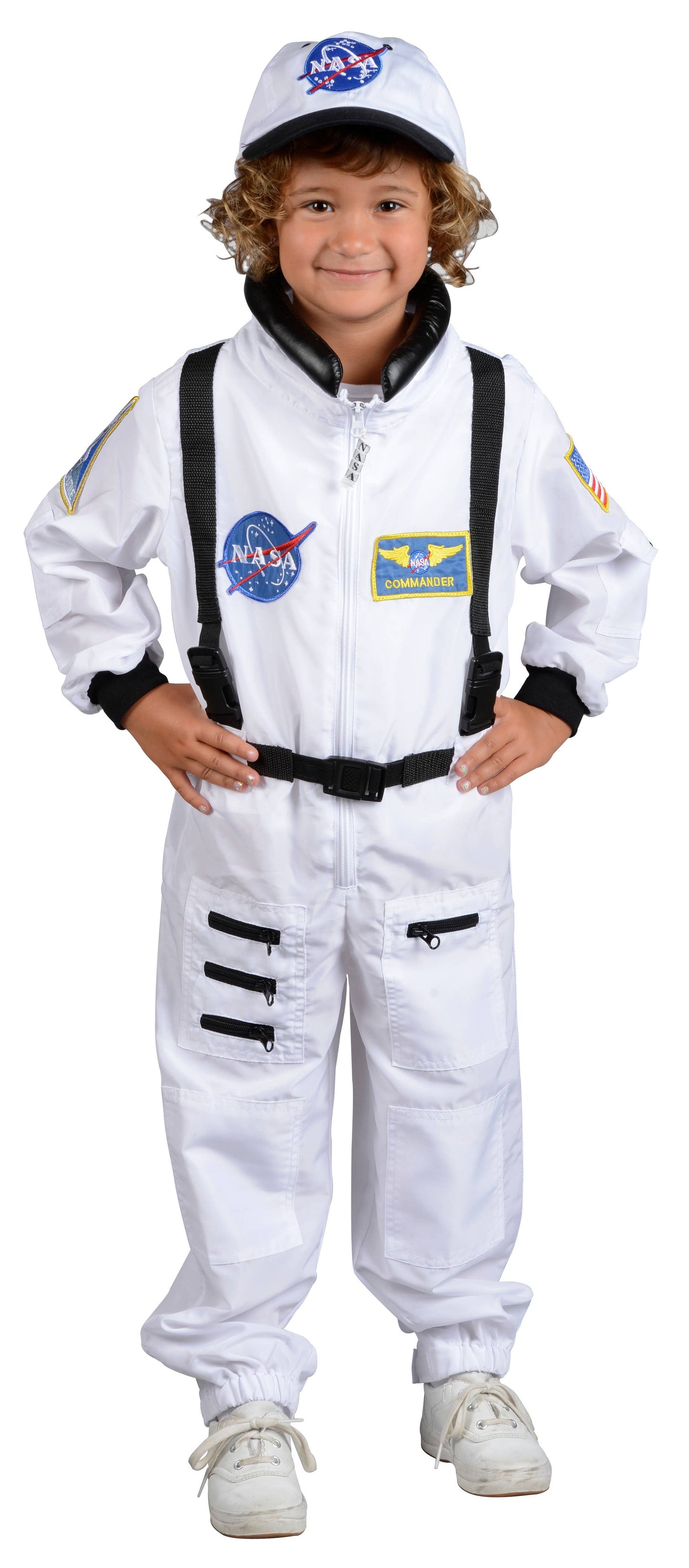 Jr. Astronaut Suit W/Embroidered Cap
