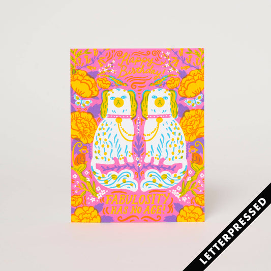 HELLO! LUCKY -- Fabulosity Birthday Spaniels: Plastic sleeve