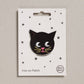 Iron on Patch - Black Cat