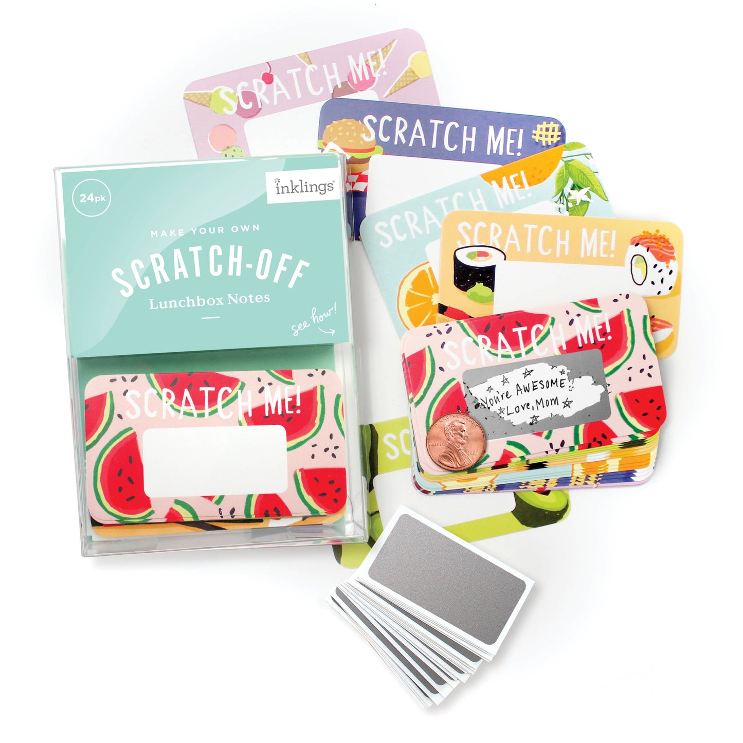 Scratch-off Lunchbox Notes - Edition 5 Foodie