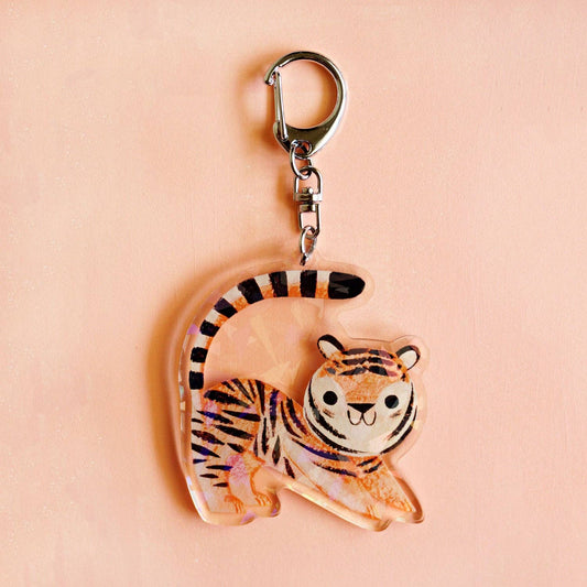 Lil Tiger Charm Keychain