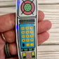 Retro 80’s Phone, Vinyl Sticker