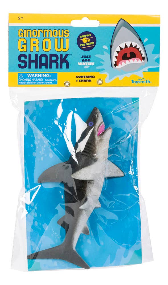 Ginormous Ginormous Grow Shark, Assorted Colors – The Prize Booth
