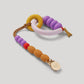 Plum Arch Ring Teether + Clip Set